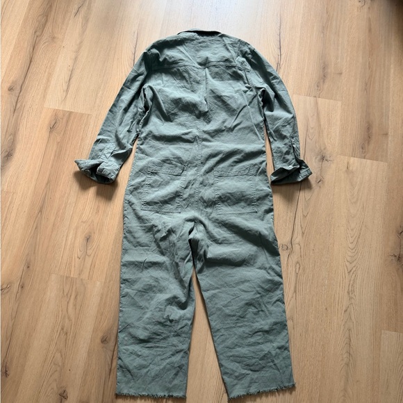 Frank and Eileen Northern Ireland Jumpsuit in Sage - Picture 4 of 4